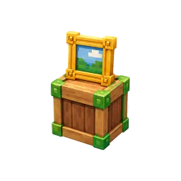 Picture Frame Crate prop – Grow a Garden 2